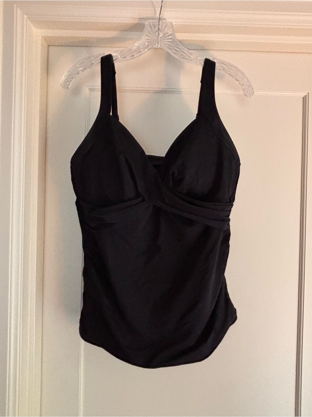 Lands' End Black Swim Tankini